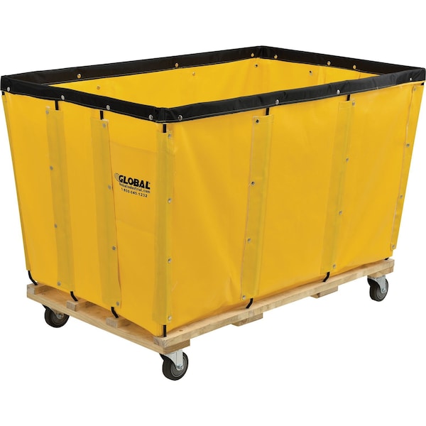 Global Industrial Hardwood Base & Kd Steel Wire Frame, 54 in L, 34 in W, 36 in H 800362YL - main